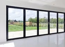 5 Metre, 5 Leaf Aluminium Bi Fold Door